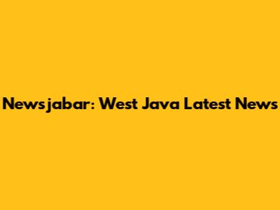 Newsjabar: West Java Latest News