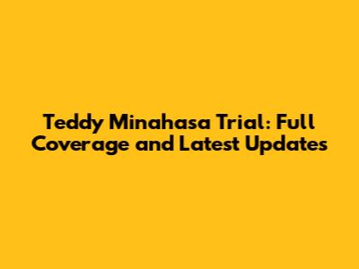 Teddy Minahasa Trial: Full Coverage and Latest Updates